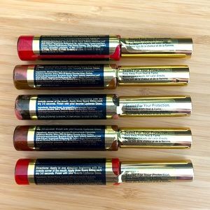 LipSense - lot of 5 colors
